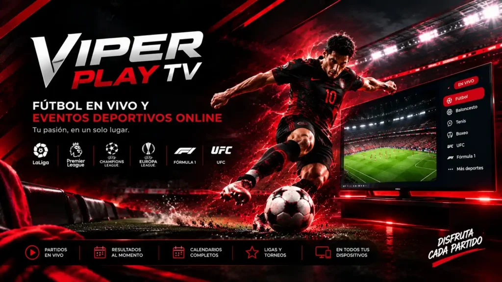 Viper-Play-TV-Eventos-Deportivos-Partidos-en-Vivo